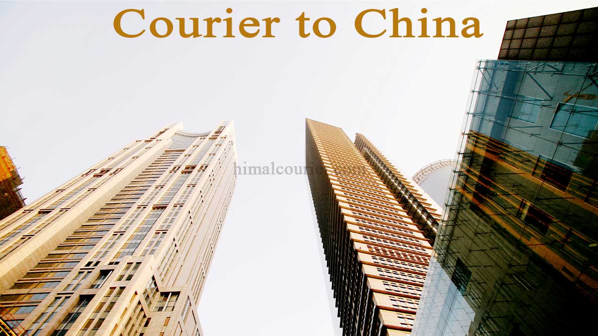 Courier to China