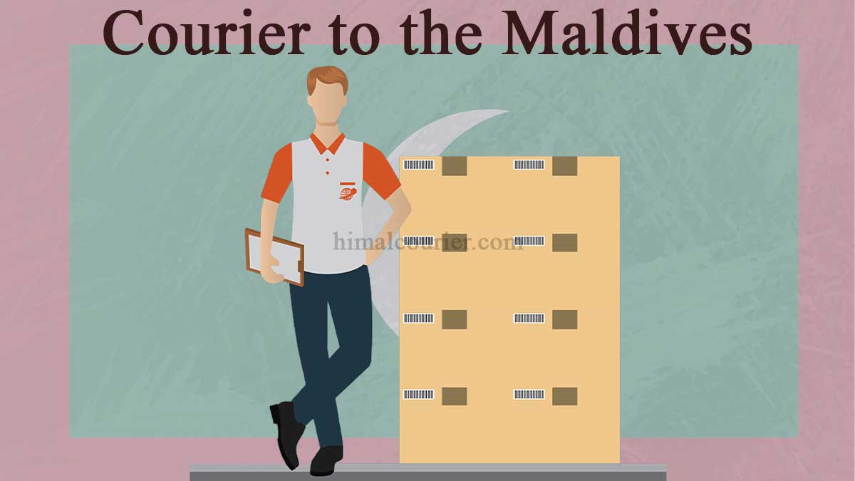 Courier to the Maldives