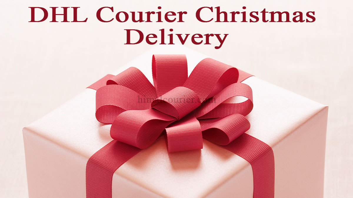 DHL Courier Christmas Delivery