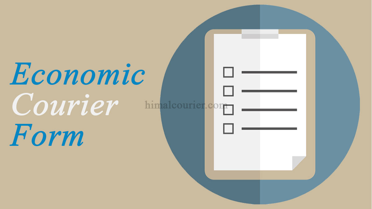 Economic Courier Form