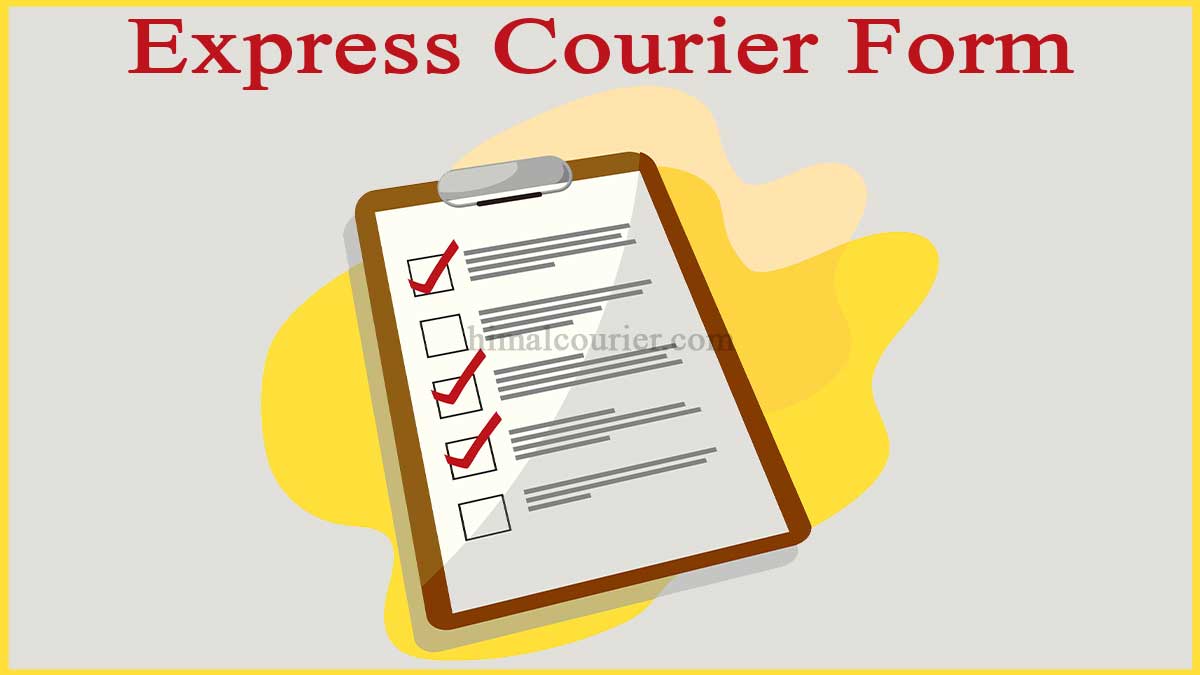 Express Courier Form